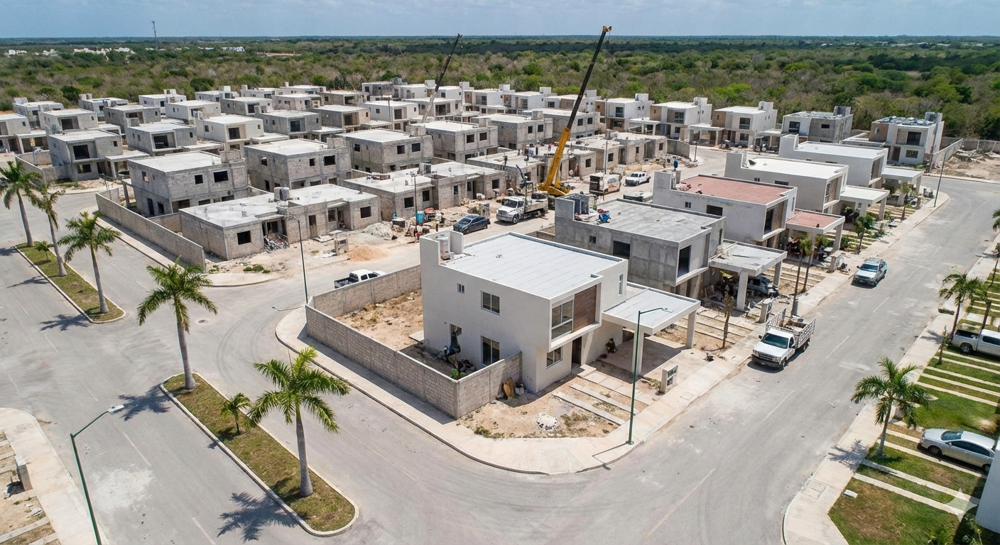 Supervisión profesional de obra de vivienda
